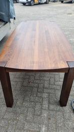 Eetkamertafel, Ophalen, 100 tot 150 cm, Eikenhout, 200 cm of meer