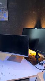 2 beeldchermen (21,5 inch & 22 inch) 60hz, Computers en Software, Monitoren, In hoogte verstelbaar, Full HD, Zo goed als nieuw