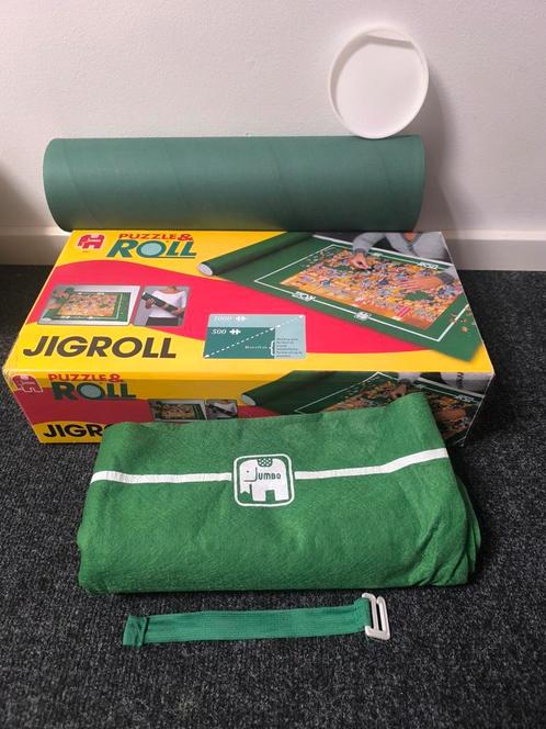 Jumbo puzzel kleed in koker in doos !Jumbo Jigroll, Hobby en Vrije tijd, Gezelschapsspellen | Overige, Nieuw, Ophalen of Verzenden