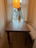 Massief houten tafel, Antiek en Kunst, Antiek | Meubels | Tafels, Ophalen of Verzenden