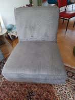 Draai fauteuil grijze rib, Huis en Inrichting, Banken | Sofa's en Chaises Longues, Minder dan 150 cm, Ophalen of Verzenden, Eenpersoons