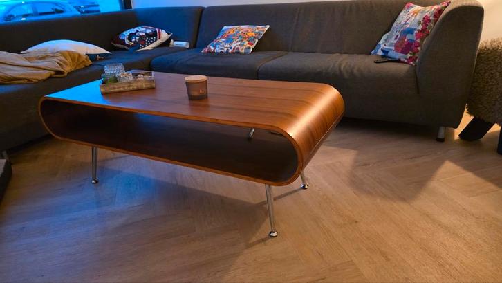 Leuke Retro Salontafel, Huis en Inrichting, Tafels | Salontafels, Gebruikt, Minder dan 50 cm, 50 tot 100 cm, 100 tot 150 cm, Overige vormen