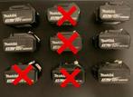 5x Makita BL1850B 18V 3,0Ah Accu | MOET NU WEG!, Ophalen of Verzenden, Gebruikt