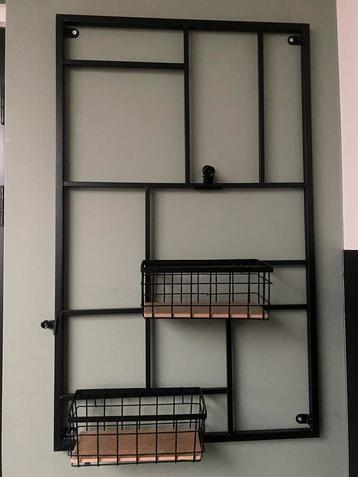 Wandrek xenos 90x55 zwart beschikbaar voor biedingen
