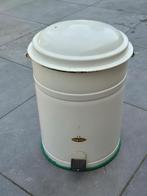 Vintage pedaalemmer jaren 50, Huis en Inrichting, Ophalen, Gebruikt, Met pedaal, Metaal