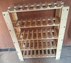 Antiek houten wijnrek., Huis en Inrichting, Woonaccessoires | Wijnrekken, Ophalen, Hout, 75 cm of meer, 25 flessen of meer
