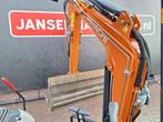 Hitachi ZX19u-6 minigraver, bj2021-11, 1390uur, Zakelijke goederen, Machines en Bouw | Kranen en Graafmachines, Ophalen of Verzenden