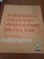 Cursus Kalligraferen door Frank Blokland, Ophalen, Gebruikt, Meerdere media, Kunst en Creatief