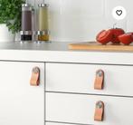 10 stuks Ikea Östernäs leren handgreep 65mm, Ophalen, Zo goed als nieuw