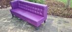 Paarse zitbank - 200 cm breed, Ophalen, Overige materialen, Gebruikt, 150 tot 200 cm