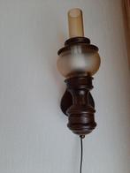 Olie wandlamp vintage., Ophalen, Gebruikt