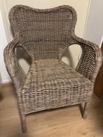 Rieten stoel Byholma, Huis en Inrichting, Stoelen, Ophalen, Bruin, Riet of Rotan, Eén