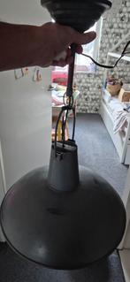 Vintage Industriële Lamp, Gebruikt, 50 tot 75 cm, Ophalen of Verzenden, Metaal