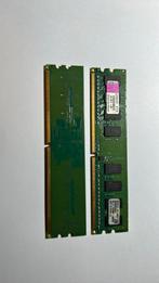 Kingston DDR2 2GB kit (2x 1GB modules), Computers en Software, RAM geheugen, Ophalen of Verzenden, DDR2, Desktop