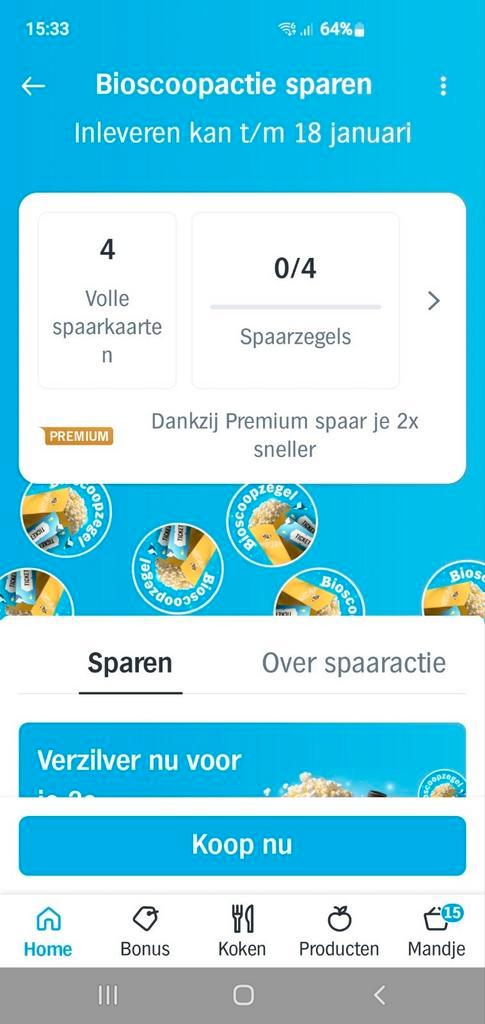 Albert Heijn bioscoop actie, Verzamelen, Supermarktacties, Albert Heijn, Ophalen of Verzenden