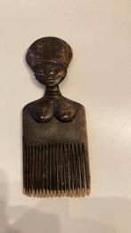 Afrikaanse houten kam, Antiek en Kunst, Ophalen of Verzenden