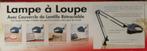 Loep Lamp met tafelklem - foto's - zware uitvoering, Ophalen of Verzenden, Zo goed als nieuw, Loeplamp