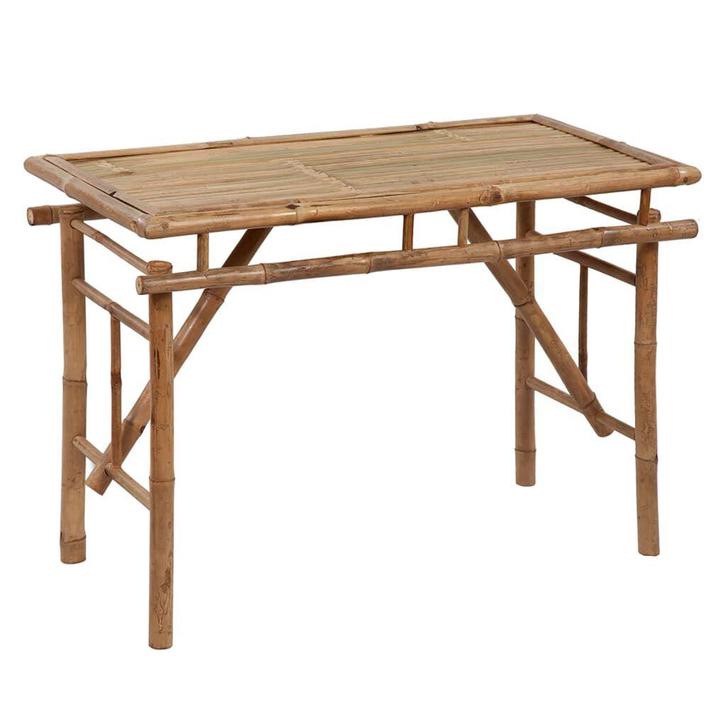 Tuintafel inklapbaar 115x50x75 cm bamboe, Tuin en Terras, Tuinmeubel-accessoires, Nieuw, Ophalen of Verzenden