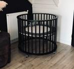 Europe Baby Ronde Box - Zwart, Kinderen en Baby's, Boxen, Ophalen, Zo goed als nieuw, Rond, In hoogte verstelbaar