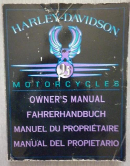 Harley Davidson 1995 owner manual, Motoren, Handleidingen en Instructieboekjes, Harley-Davidson of Buell, Verzenden