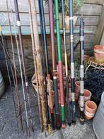 Verzameling Hengels werphengel vaste hengel vintage Miekje's, Ophalen, Zo goed als nieuw, .., .