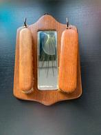 Vintage Kledingborstelset voor aan de muur, Ophalen of Verzenden