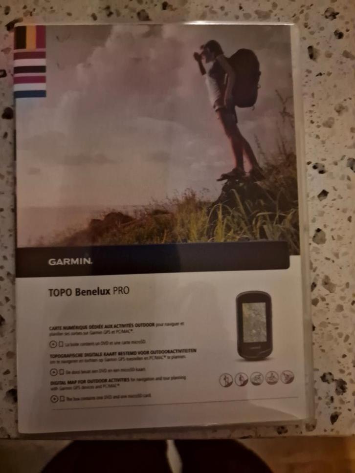 Garmin Topo Benelux Pro - Navigatiekaart, Sport en Fitness, Bergsport en Wandelen, Ophalen of Verzenden