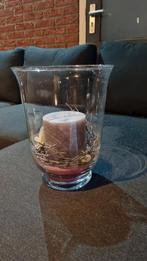 Glazen vaas met decoratie GRATIS, Ophalen, Zo goed als nieuw