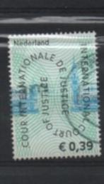 ‹(•¿•)› nl # j0166 internationaal hof justitie, Verzenden, Na 1940, Gestempeld