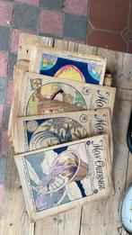 Brocante naai/ borduurbladen. Frans, Ophalen of Verzenden