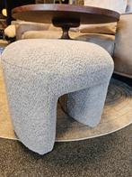 Krukje voetenbankje "sahi" taupe, Minder dan 50 cm, Rond, Nieuw, Minder dan 50 cm