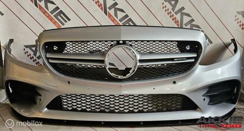 Mercedes C43 AMG Bumper voor W205 facelift A2058802708, Auto-onderdelen, Carrosserie en Plaatwerk, Bumper, Voor, Gebruikt, Ophalen of Verzenden