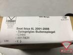 seat ibiza 6l 2002 2008 spiegelglas links nieuw! 4917831, Auto-onderdelen, Spiegels, Ophalen of Verzenden, Nieuw, Seat