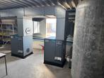 2x Atlas Copco GA 18 SP Schroefcompressor. Luchtdroger, Doe-het-zelf en Verbouw, 100 liter of meer, Ophalen, 800 liter/min of meer