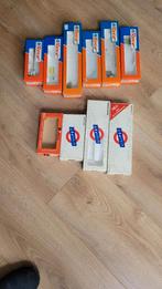 Roco, Liliput, 9 lege doosjes wagons, Rivarossi, 1 doos loc, Hobby en Vrije tijd, Modeltreinen | H0, Gebruikt, Gelijkstroom, Wagon