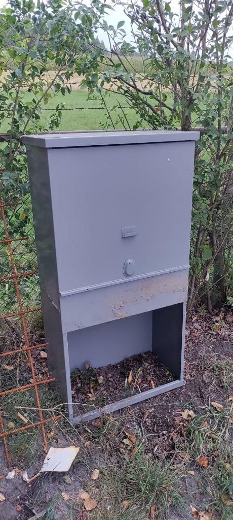 Straatkast - Meterkast - RVS kast, Doe-het-zelf en Verbouw, Overige Doe-het-zelf en Verbouw, Zo goed als nieuw, Ophalen