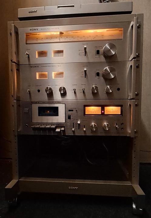 sony set losse componenten inclusief kast, Audio, Tv en Foto, Stereo-sets, Gebruikt, Sony, Losse componenten, Ophalen of Verzenden