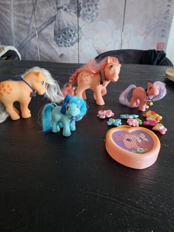 My Little Pony Vintage generatie 1 (G1) met accessoires  beschikbaar voor biedingen