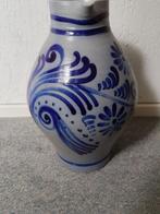 Mooie blauwe Keulse pot/vaas, Ophalen, Gebruikt, Blauw, Aardewerk of Porselein