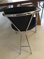 Design eetkamerstoelen.teab  5 stuks. Made in Italy, Ophalen, Zwart, Vijf, Zes of meer stoelen, Leer