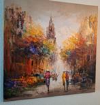 Henry Brand 1942. Stadsgezicht., Antiek en Kunst, Kunst | Schilderijen | Klassiek, Ophalen of Verzenden