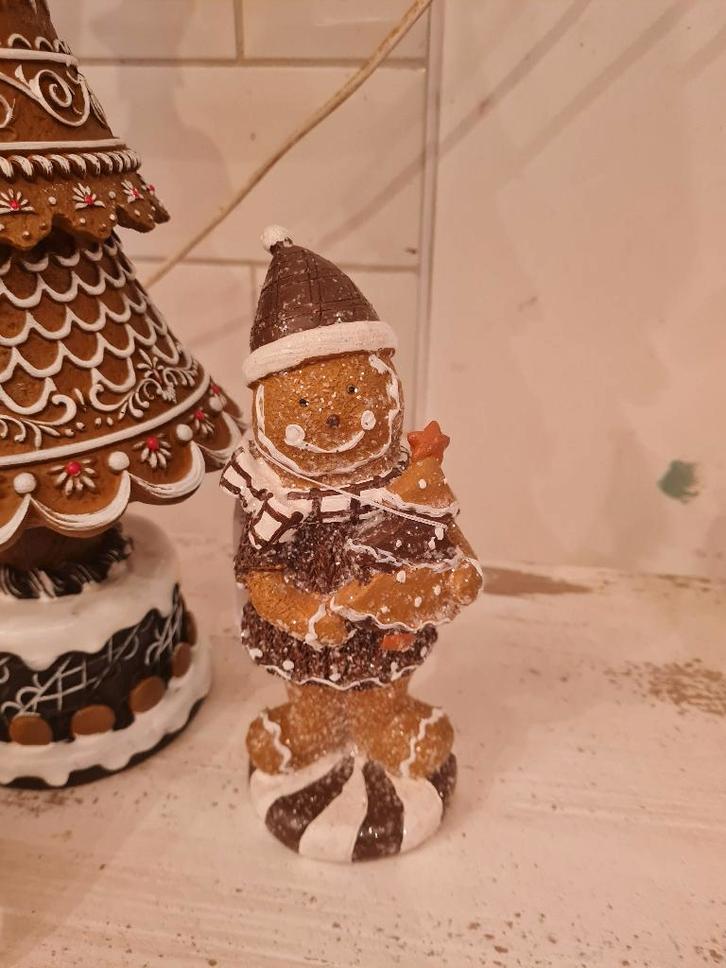 Gingerbread pop Clayre & Eef, Diversen, Kerst, Nieuw, Ophalen of Verzenden