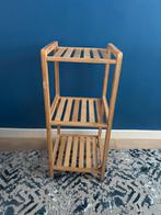 Houten Stellingkast met 3 Planken, Ophalen of Verzenden, Zo goed als nieuw