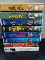 8 Disney VHS Video Banden - Kinderen, Cd's en Dvd's, VHS | Kinderen en Jeugd, Ophalen, Gebruikt, Tekenfilm, Alle leeftijden