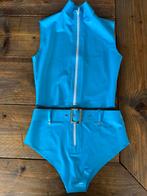Set / Latex / Maat S, Kleding | Dames, Verzenden, Blauw, Setje