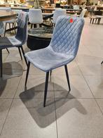 Nieuwe eetkamerstoel adore velvet grijs €50 per stuk, Huis en Inrichting, Stoelen, Ophalen, ., Nieuw, .