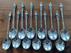 Verzilverde lepeltjes 12 apostelen, Antiek en Kunst, Antiek | Bestek, Ophalen of Verzenden