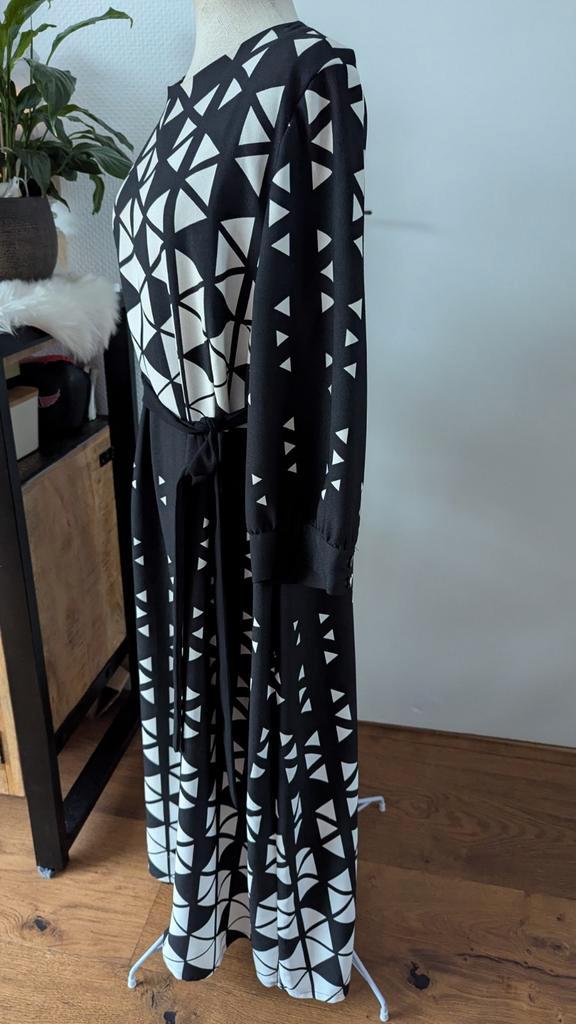 Ana Alcazar Maxi-Jurk42, Kleding | Dames, Jurken, Zo goed als nieuw, Maat 42/44 (L), Zwart, Onder de knie, Ophalen of Verzenden