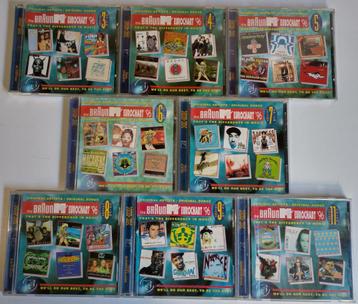 8 CDs Braun MTV Eurochart '96 (MTV / Euromeg) ex 1-2, 10, 12 beschikbaar voor biedingen