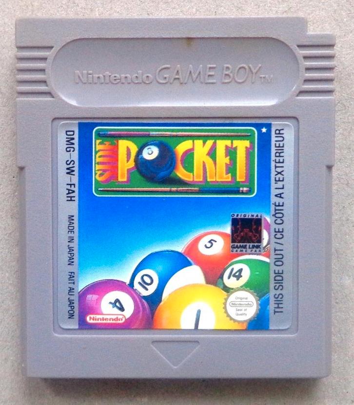 Side Pocket voor de Nintendo Gameboy, Spelcomputers en Games, Games | Nintendo Game Boy, Gebruikt, Sport, 1 speler, Vanaf 3 jaar